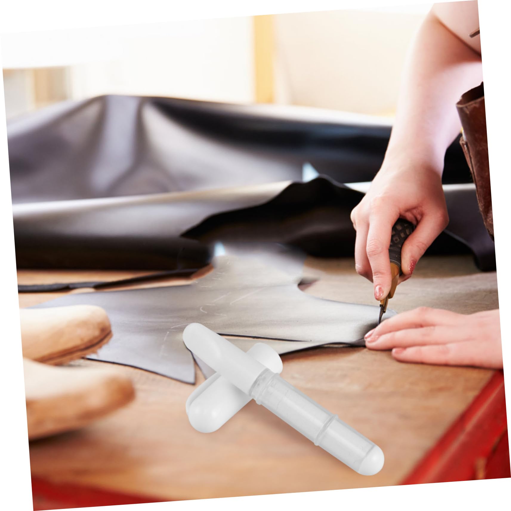 STOBOK 4pezzi Gessetti per Cucire Marcatore per Tessuti Professionale Strumento Pratico per Design e Rifiniture Facile da Usare e Rimuovere per Abbigliamento e Artigianato