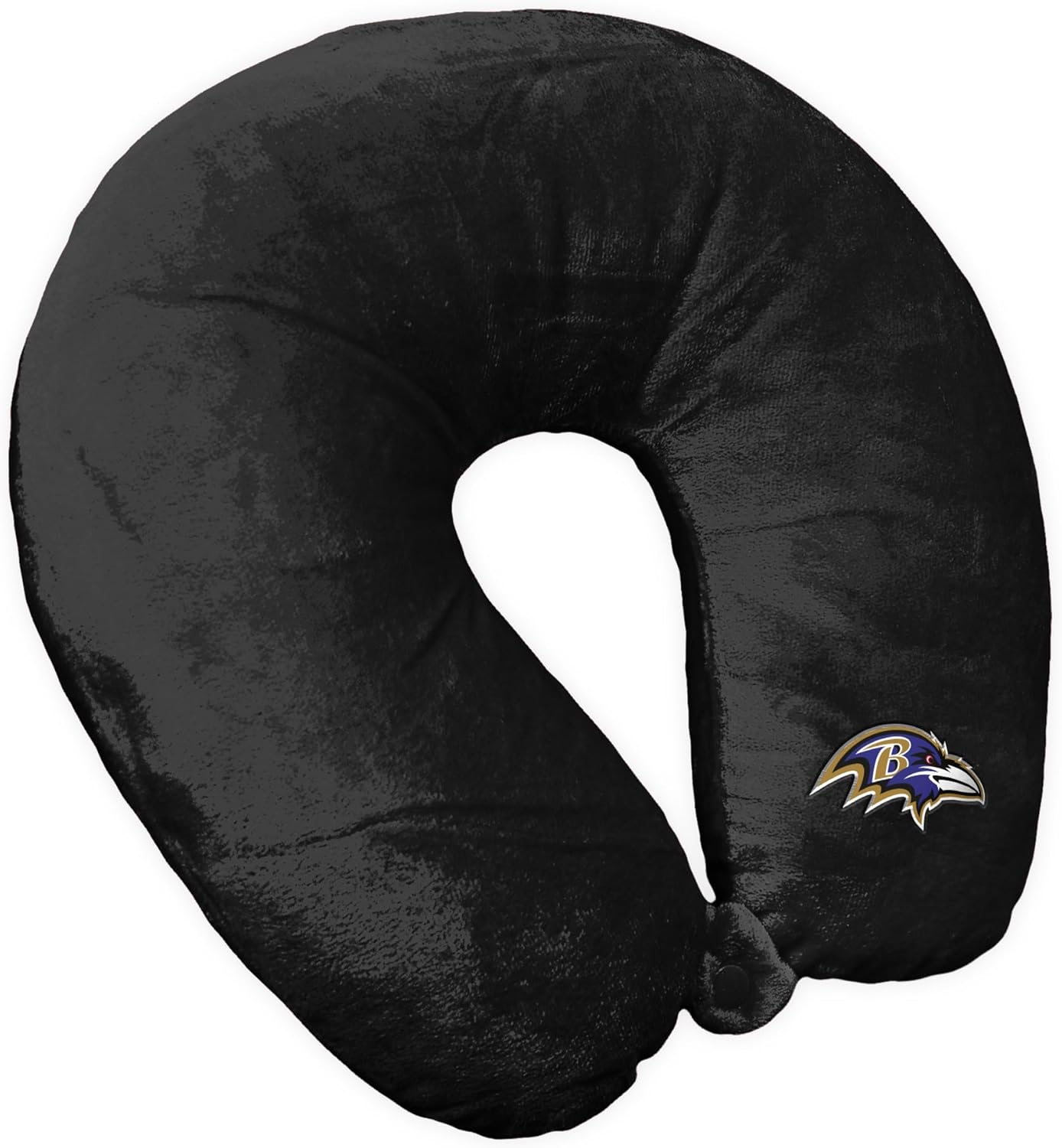 Northwest NFL Baltimore Ravens Neck Pillow, 12" x 13", Black