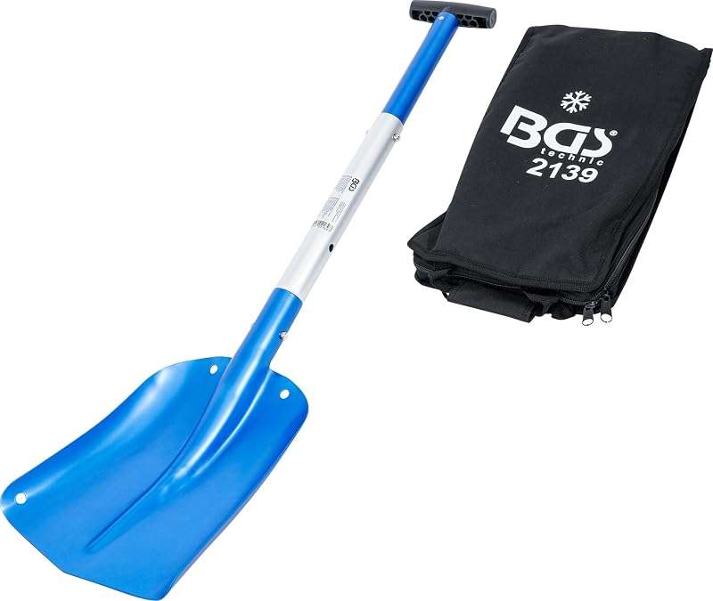 BGS 2139 | Pelle à Neige en Aluminium | avec Manche démontable à Verrouillage Rapide