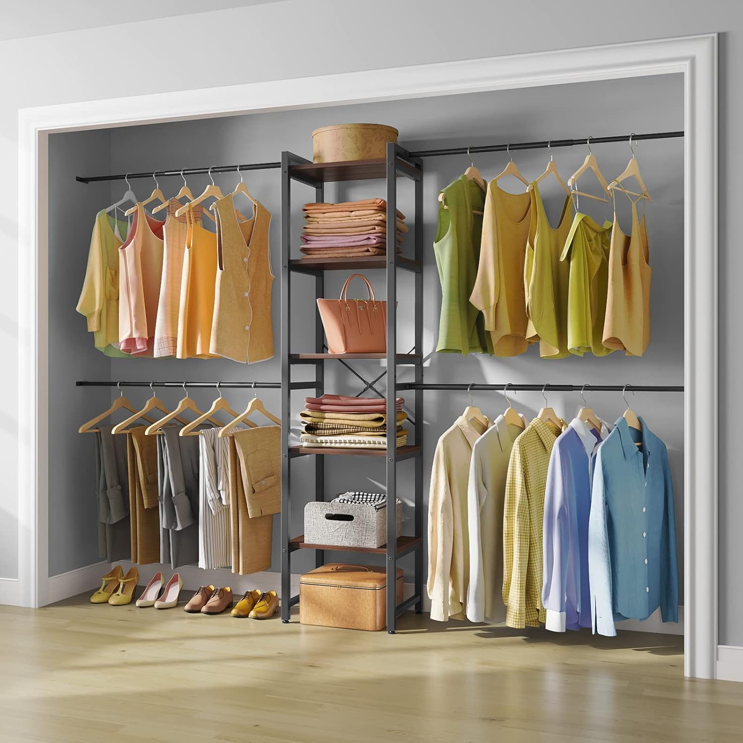 Timate P6 Medium Clothes Rack Heavy Duty Closet Egypt Ubuy