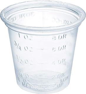 Dart P101M 1 oz Clear PS Portion Container (Case of 5000)
