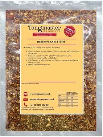 Habanero Chilli Flakes - 50g