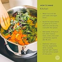 Vista 6 de Banyan Botanicals Kitchari Spice Mix – Condimento Ayurvédico Kitchari hecho con hierbas y especias orgánicas – Para limpieza ayurvédica y salud