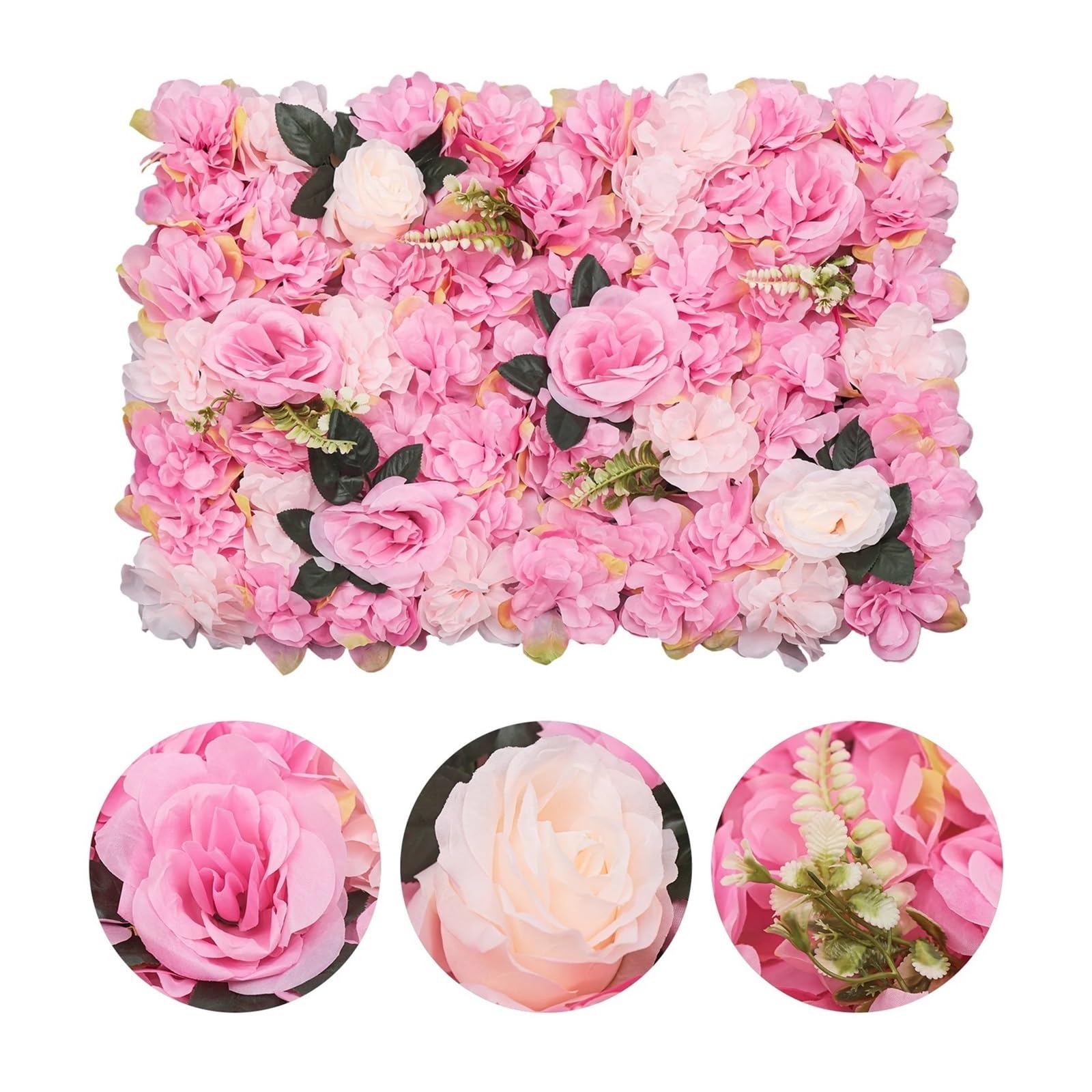 Blumenranken Künstlich 12 Stück künstliche Hortensien for Hochzeiten, Rosen und Blumen, Wandpaneele, Blumenstrauß, Hochzeit, Party, Zuhause, Veranstaltungsort, Dekorationen