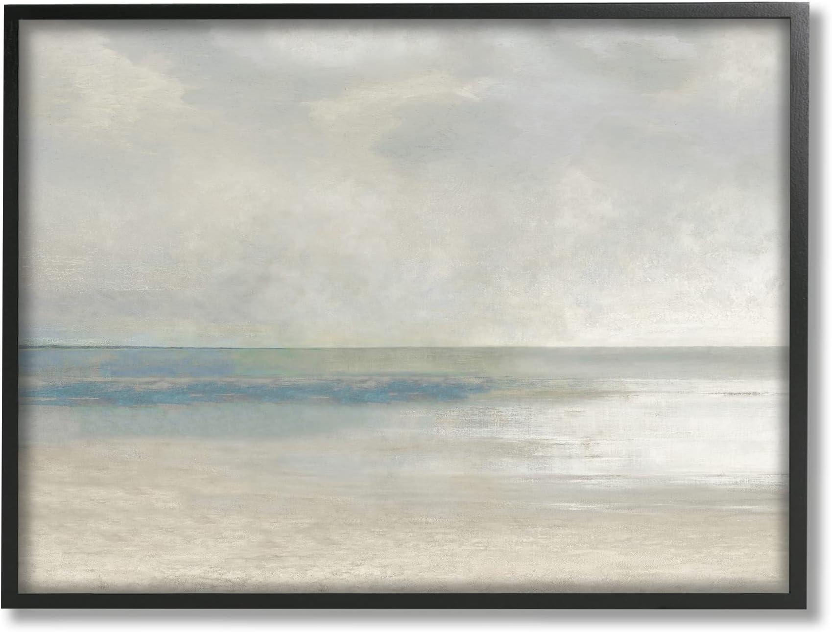 Stupell Industries Abstract Beach Horizon Landscape Framed Giclee Art, Design by Christy McKee