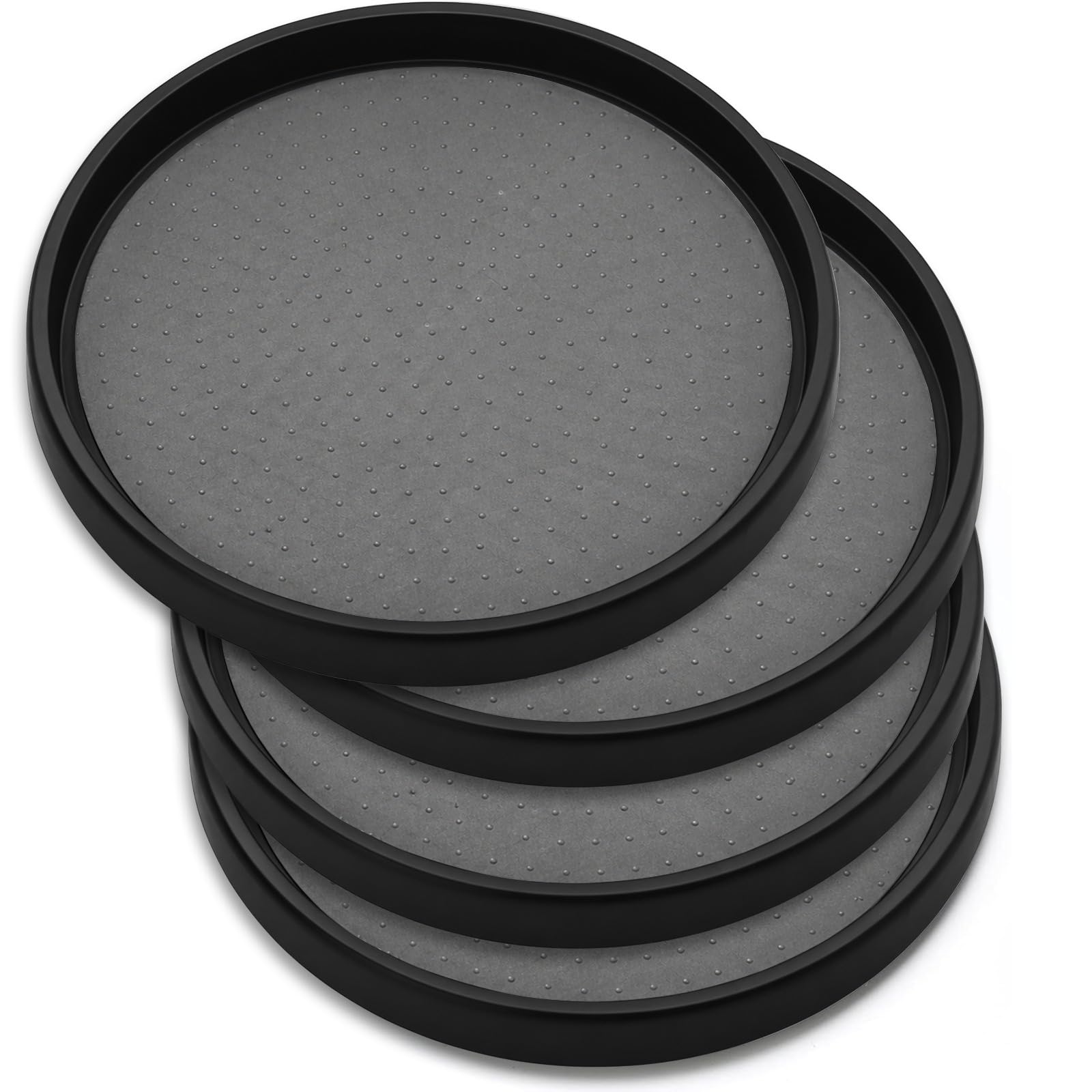 Oizeir Lazy Susans - 4 Piece Kitchen Storage -1 Oizeir Lazy Susans - 4 Piece Kitchen Storage -1