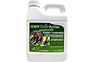 Eco Safety SoyThin Odorless Paint Thinner for Oil Painting