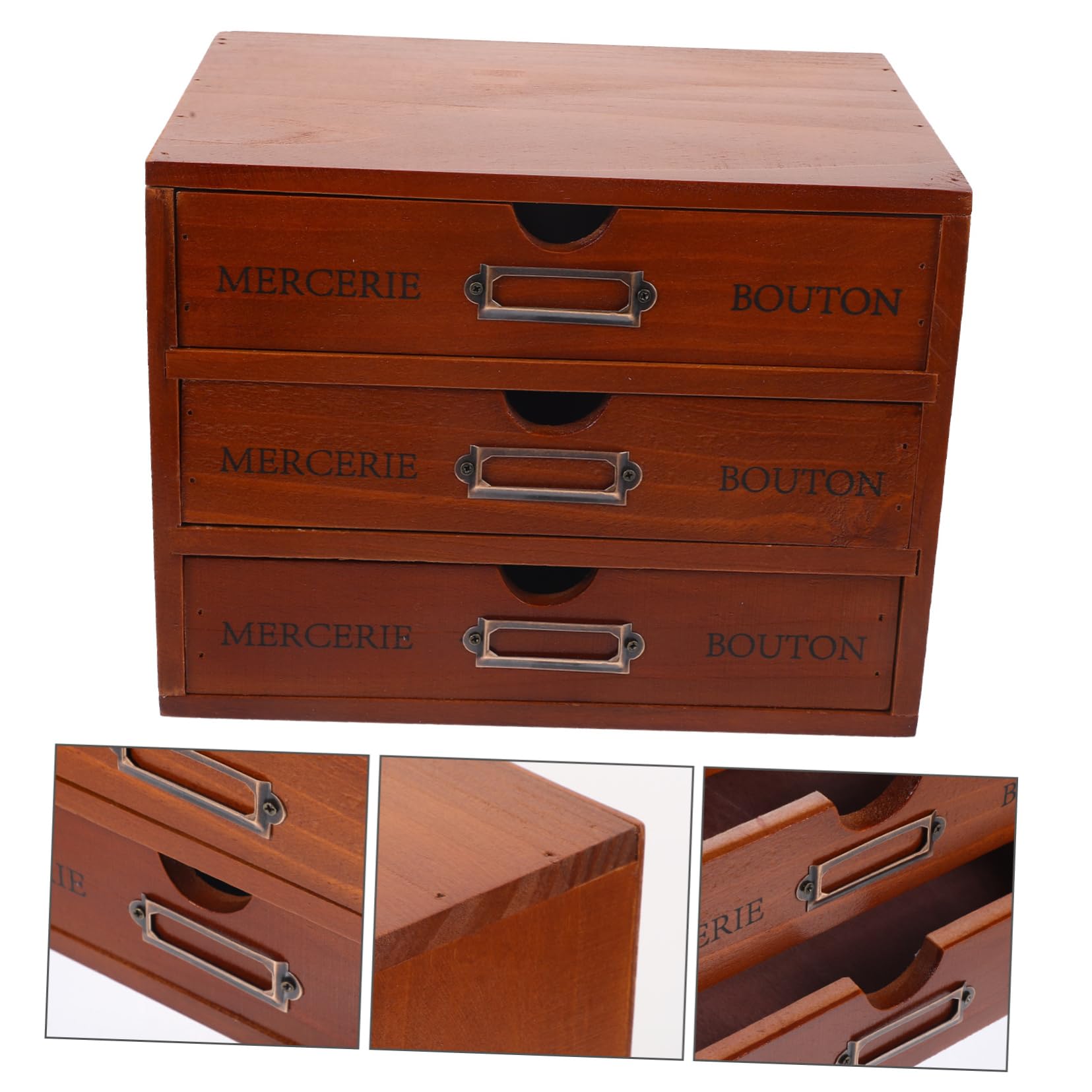 Cabilock Organiseur De Bureau à Boîte De Rangement à Niveaux Pour Bijoux Bibelots Et Articles De Papeterie Tiroir Pour Bureau