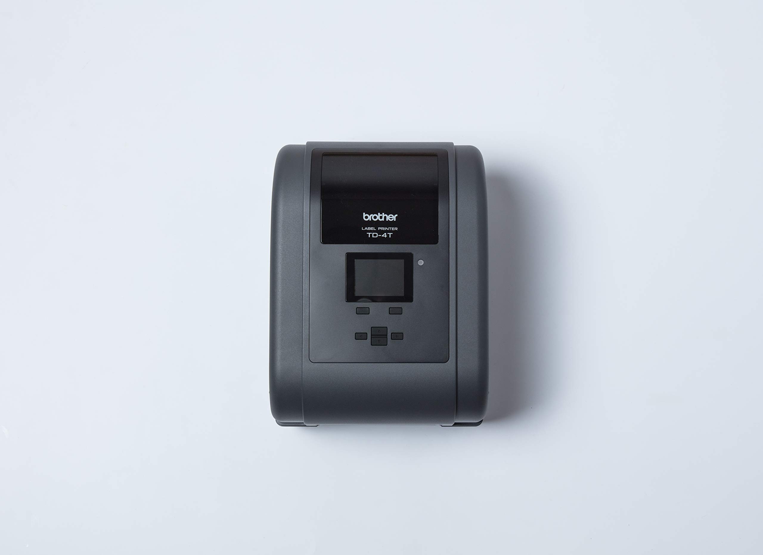 Brother TD-4650TNWB Stampante desktop professionale per etichette da 4" con tecnologia di stampa a trasferimento termico e termica diretta