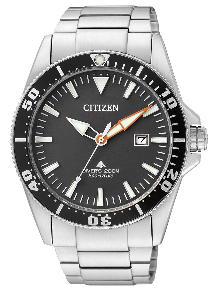 CITIZEN Oryginalny pasek do zegarka BN0100 guma czarna 23 mm szerokość krótka wersja