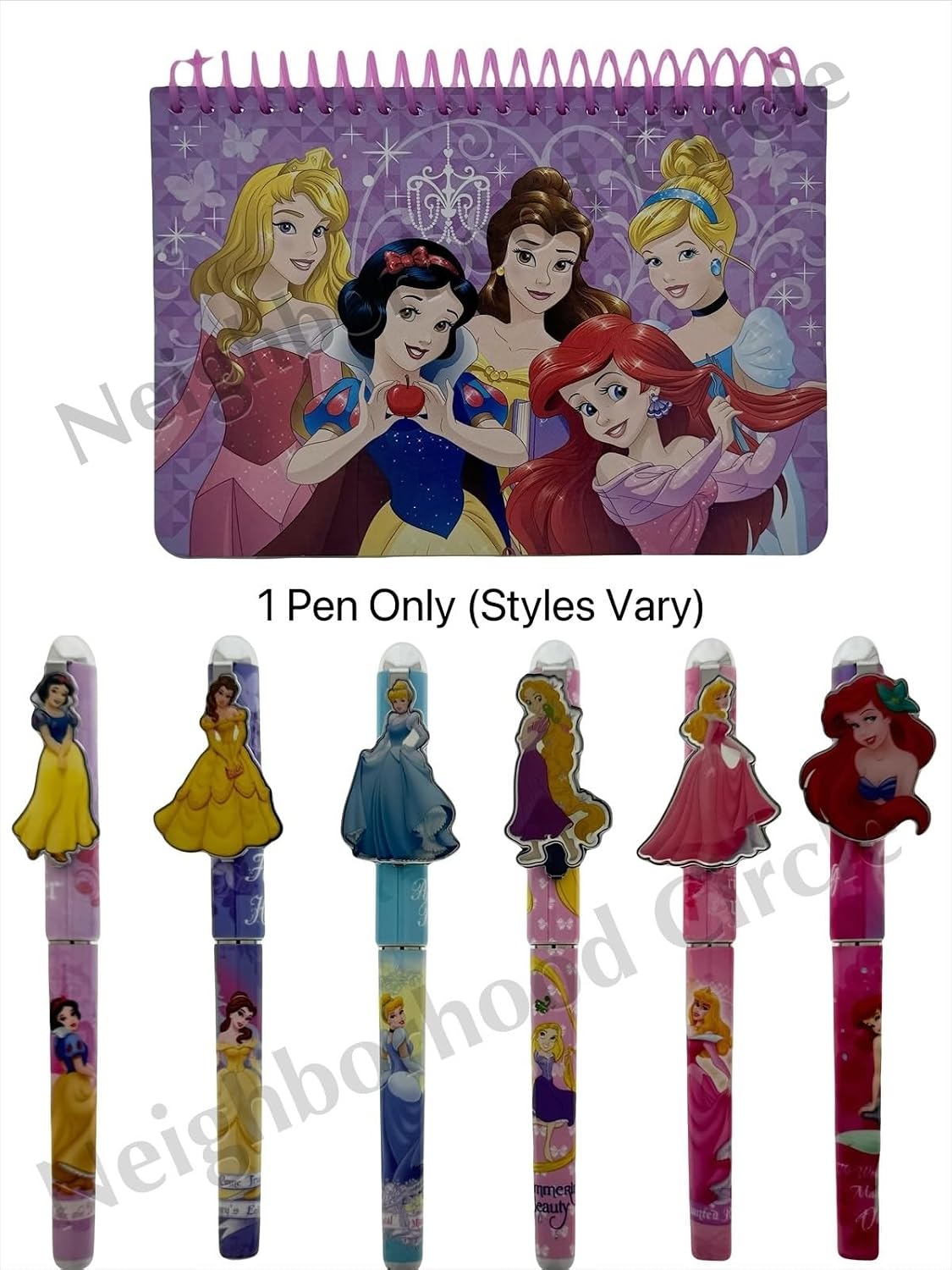 Princess Autograph Book, with ball point pen