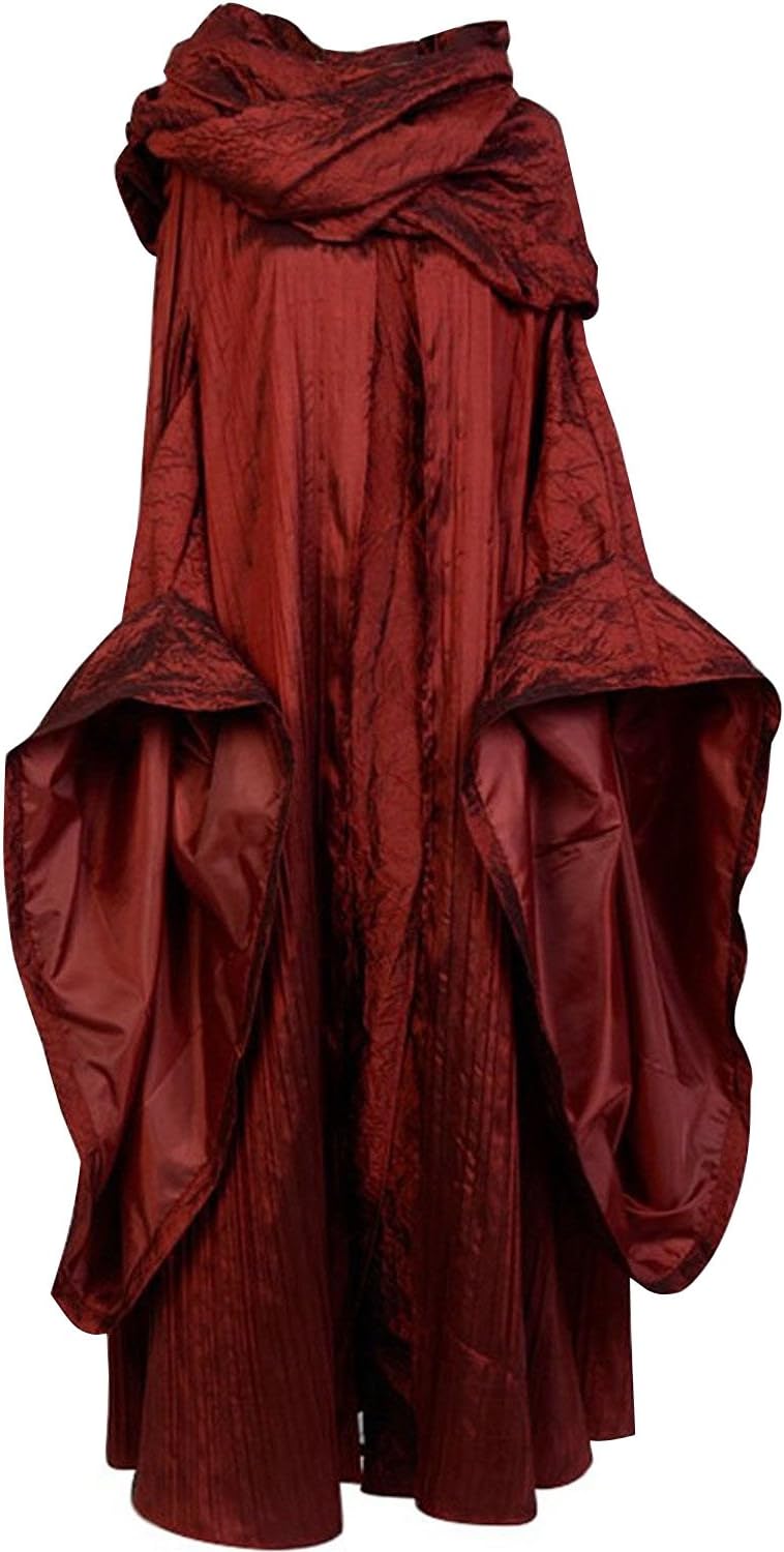 Sidnor GoT Game of Thrones The Red Woman Melisandre Cosplay Costume Outfit Suit Dress