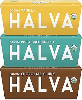 3 Pack Classic Halva Variety | Certified USDA Organic, Gluten Free, Kosher & Vegan, 8 oz Each