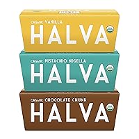 Vista 19 de HEBEL & CO Mega Super Bundle 6 halvas diferentes Certificado USDA orgánico, sin gluten, Kosher y vegano