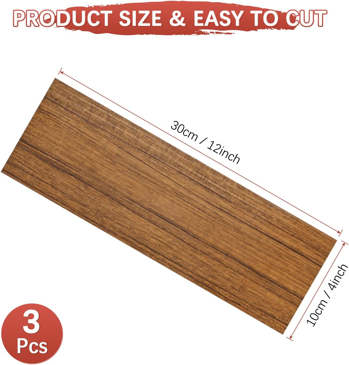 Magnetic Vent Covers [3pcs] - Vent Covers for Home Floor Use for Floor & Wall & Ceiling Registers & Home and RV & HVAC - [Woodon - 12 x 4 in]