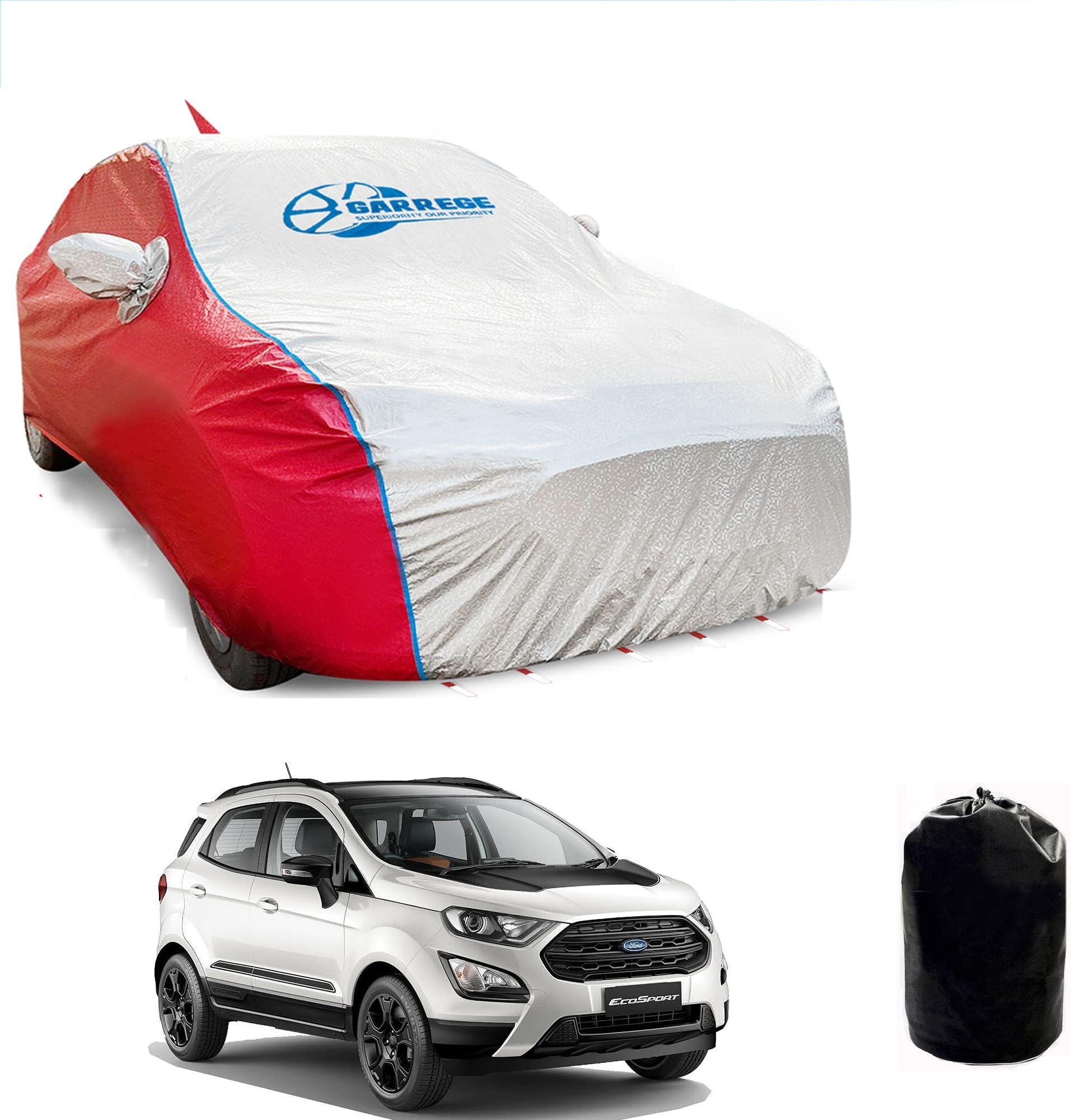 Autofact Car Body Cover for Ford Ecosport with Mirror and Antenna