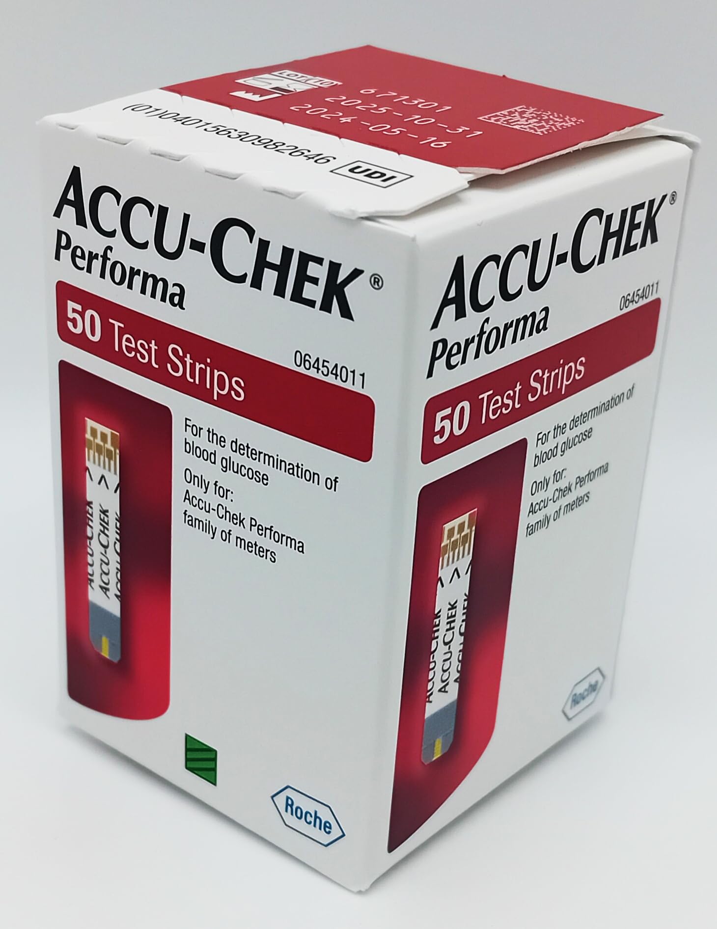 Performa Test Strips - Box of 50 | Accurate and Easy Blood Glucose Monitoring