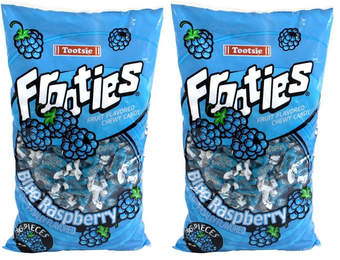 Amazon.com : Tootsie Roll Blue Frooties - 2 Pound Bag of