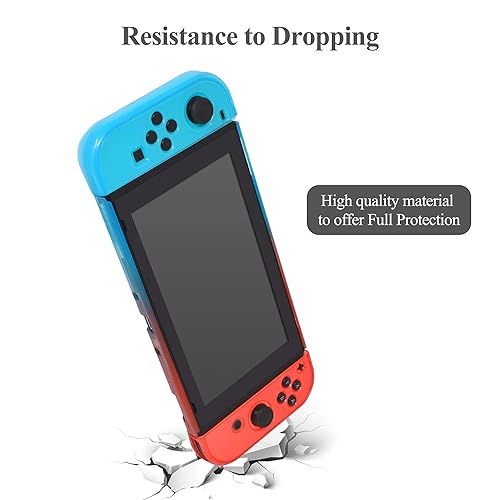 Miniatura 2 de Case Compatible with Nintendo Switch, Fit The Dock Station, Protective Accessories Cover Compatible with Joy Con Controller and Console Dockable