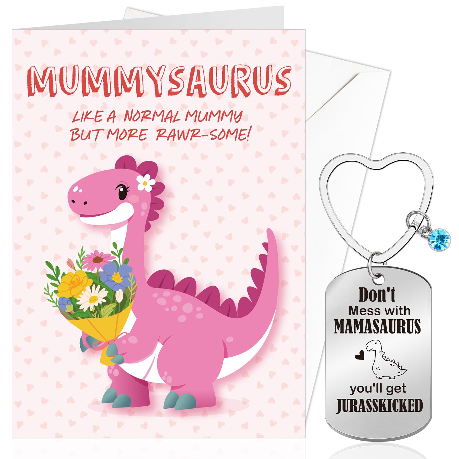DPKOW Funny Mothers Day Card Mummy