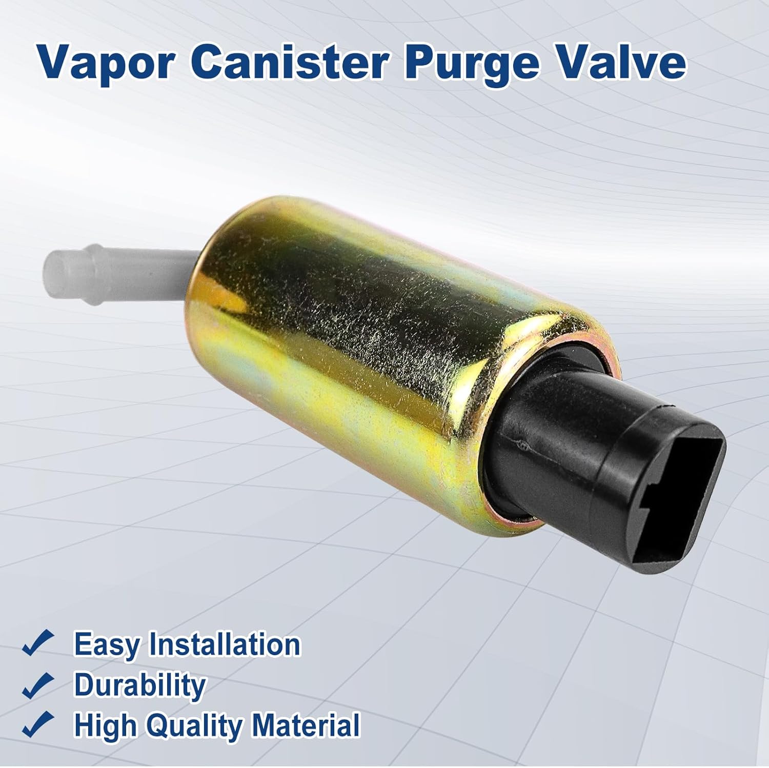 CX1100 Vapor Canister Purge Solenoid - Compatible with 1990-1996 Ford E-150, F150, F-250, Taurus; 1990-1994 Lincoln Continental; 1990-1995 Mercury Sable, Topaz & Other Select Series