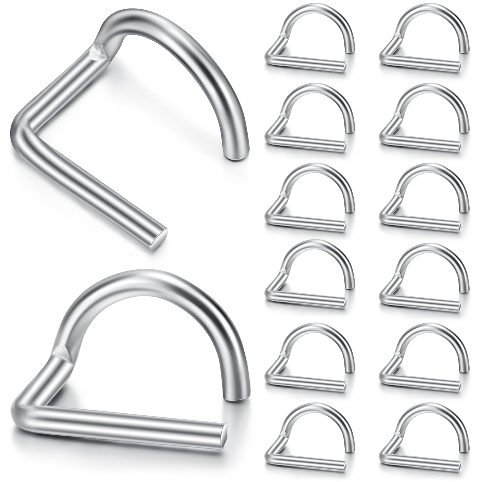 20 Pcs Pig Tail Pin 2'' Scaffolding Gravity Locking G Scaffolding Pins for Steel