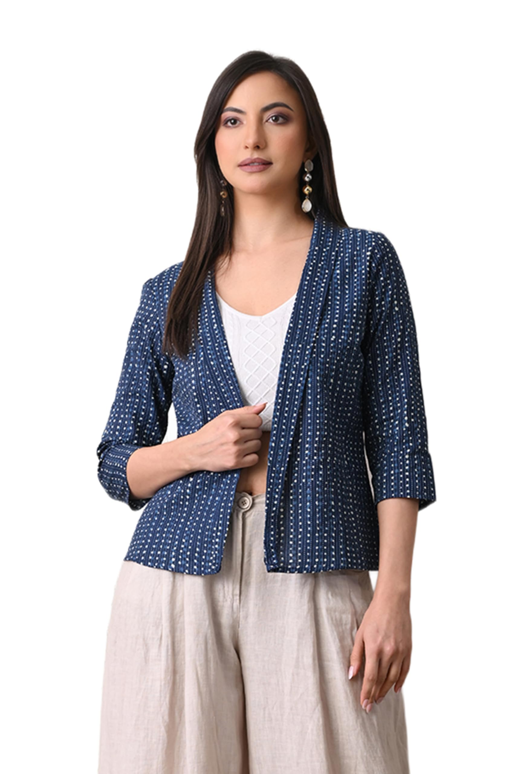 deckedup Delight Shrug – Women’s Lightweight Casual Shrug (SKF1097_Indigo_$P)-picture-53