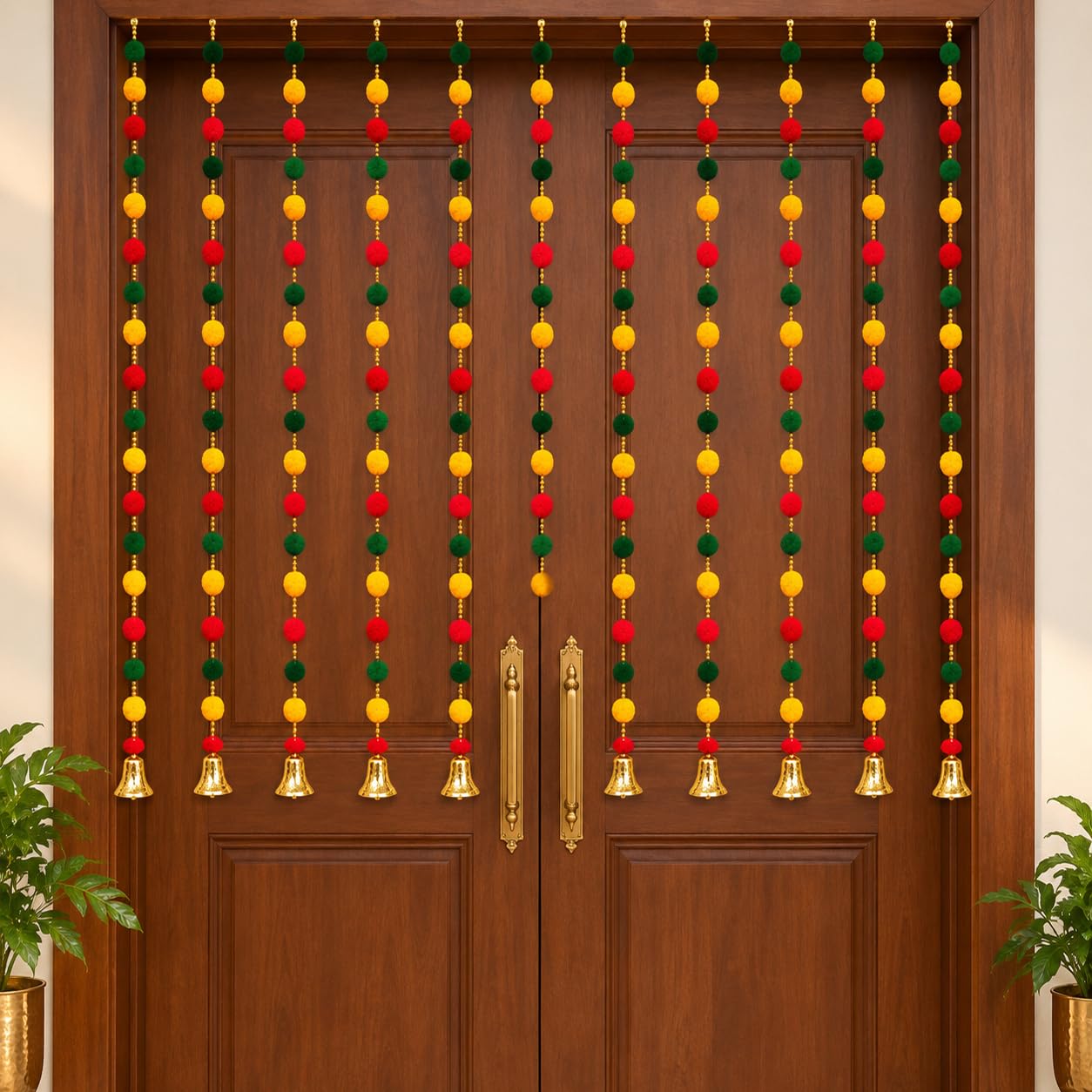 Mango Leaf Toran - Diwali & Navratri Door Decor -13