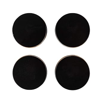 Isolate It Sorbothane Vibration Isolation Circular Disc Pad .5" Thick x 2.25" Dia. 30 Duro with 3M Adhesive - 4 Pack