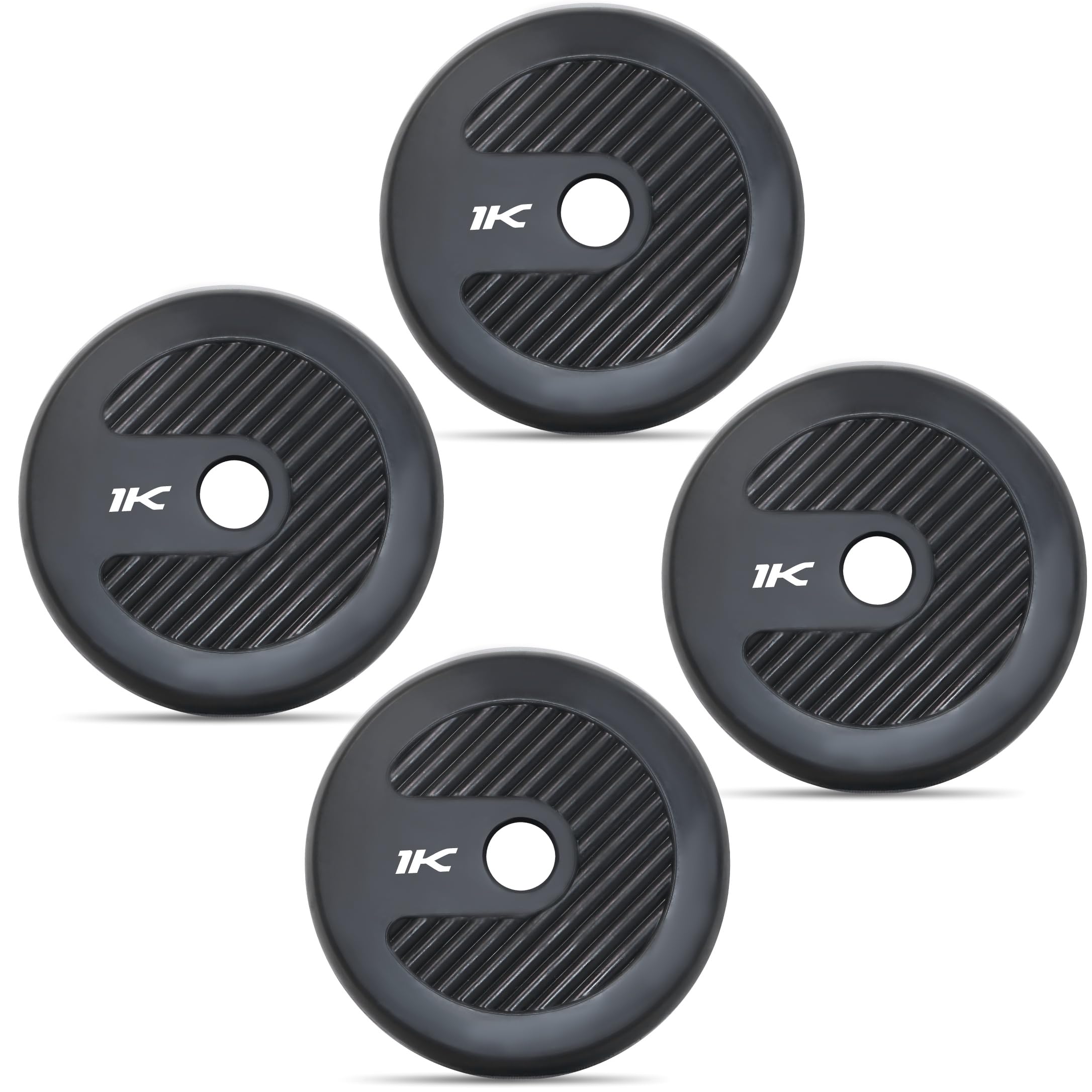 WATSON Premium Rubber Weight Plates For Dumbbell Set For Men, Women Fitness, Dumbbell Weight Plates | Home Gym Rubber Weight Plates | Gym Equipments For Men & Women (4Kg (1Kgx4) Weight Set)-image-18