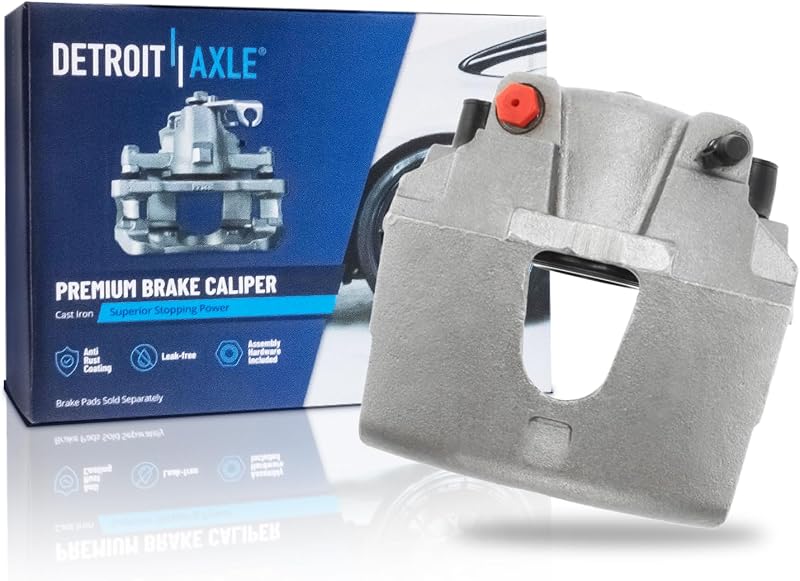 Pinça de freio dianteira direita Detroit Axle 4706-H para Dodge Dakota e Durango 2000–2002 – 1 unidade