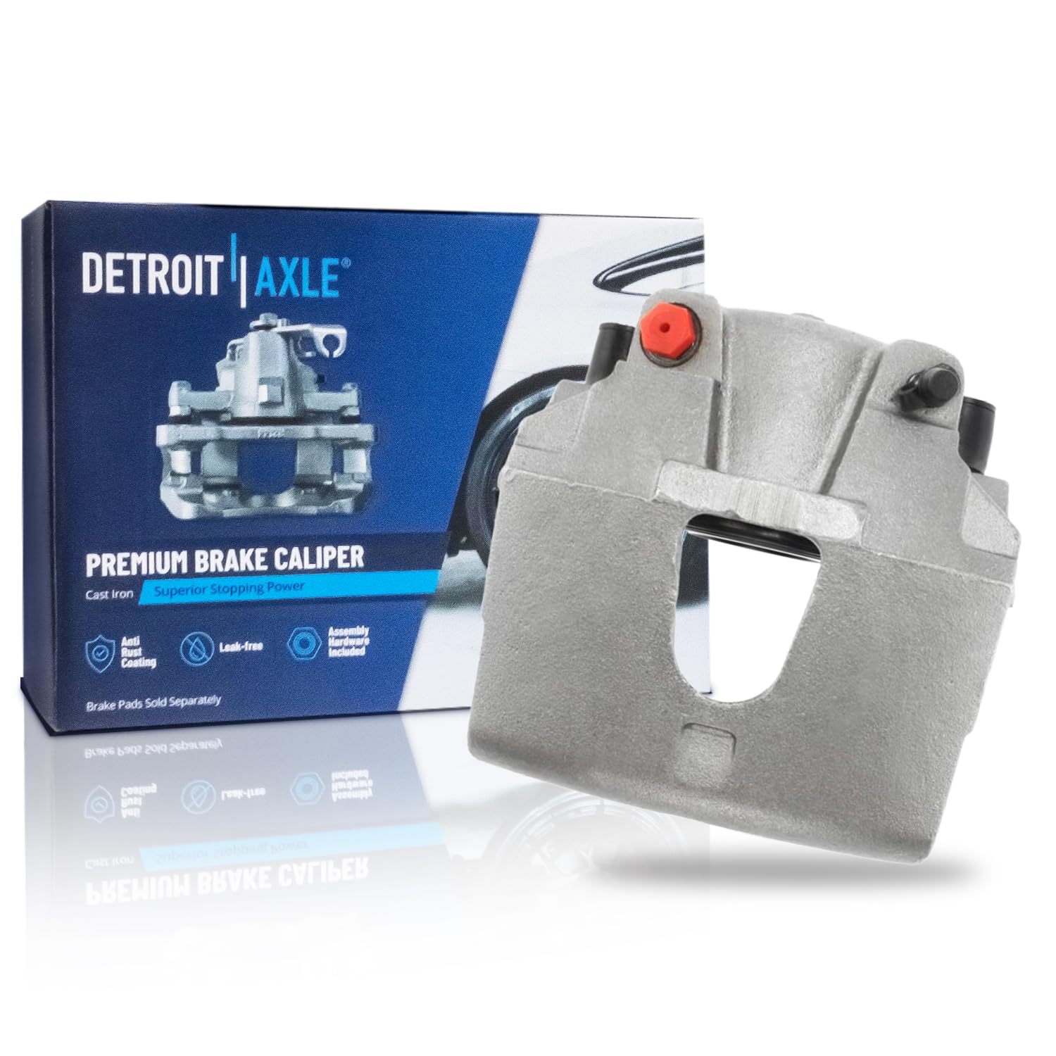 Detroit Axle - Front Right Brake Caliper for 2000-2002 Dodge Dakota Durango