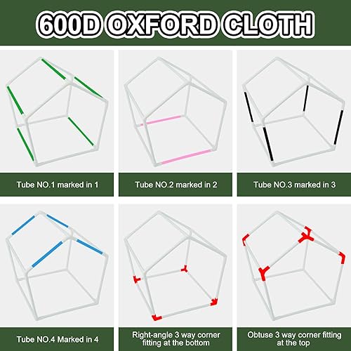 Miniatura 3 de Casa para gatos al aire libre, resistente a la intemperie, casa para gatos al aire libre, casa para gatos con alfombrilla y clavos para exteriores,