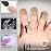 GAOY Top Coat for Gel Nail Polish, 16ml No Wipe Clear Finish, High Gloss Varnish for Long Lasting UV Nail Art DIY