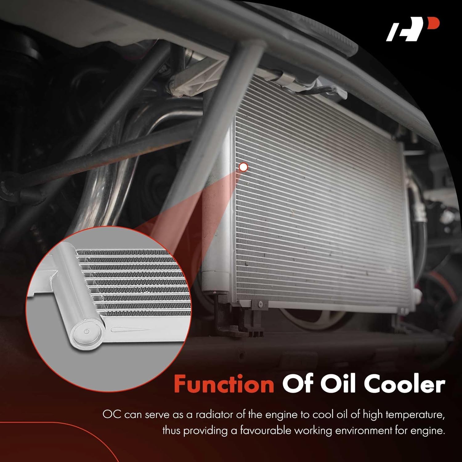 A-Premium Automatic Transmission Oil Cooler Compatible with Chevrolet Malibu 2019 2020 2021 2022, 1.5L