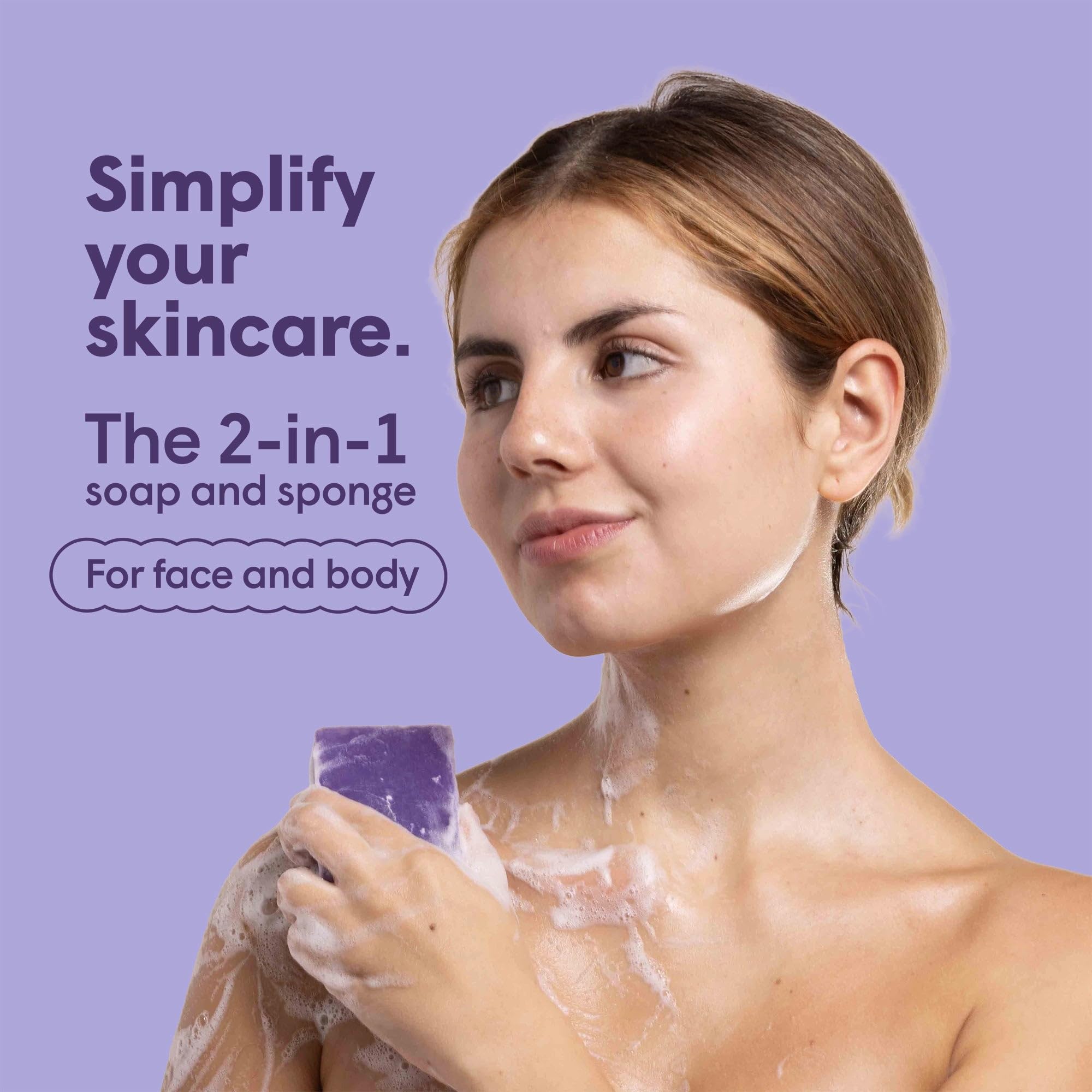 T.Taio Esponjabon Reusable Soap Sponge Shower Scrubber