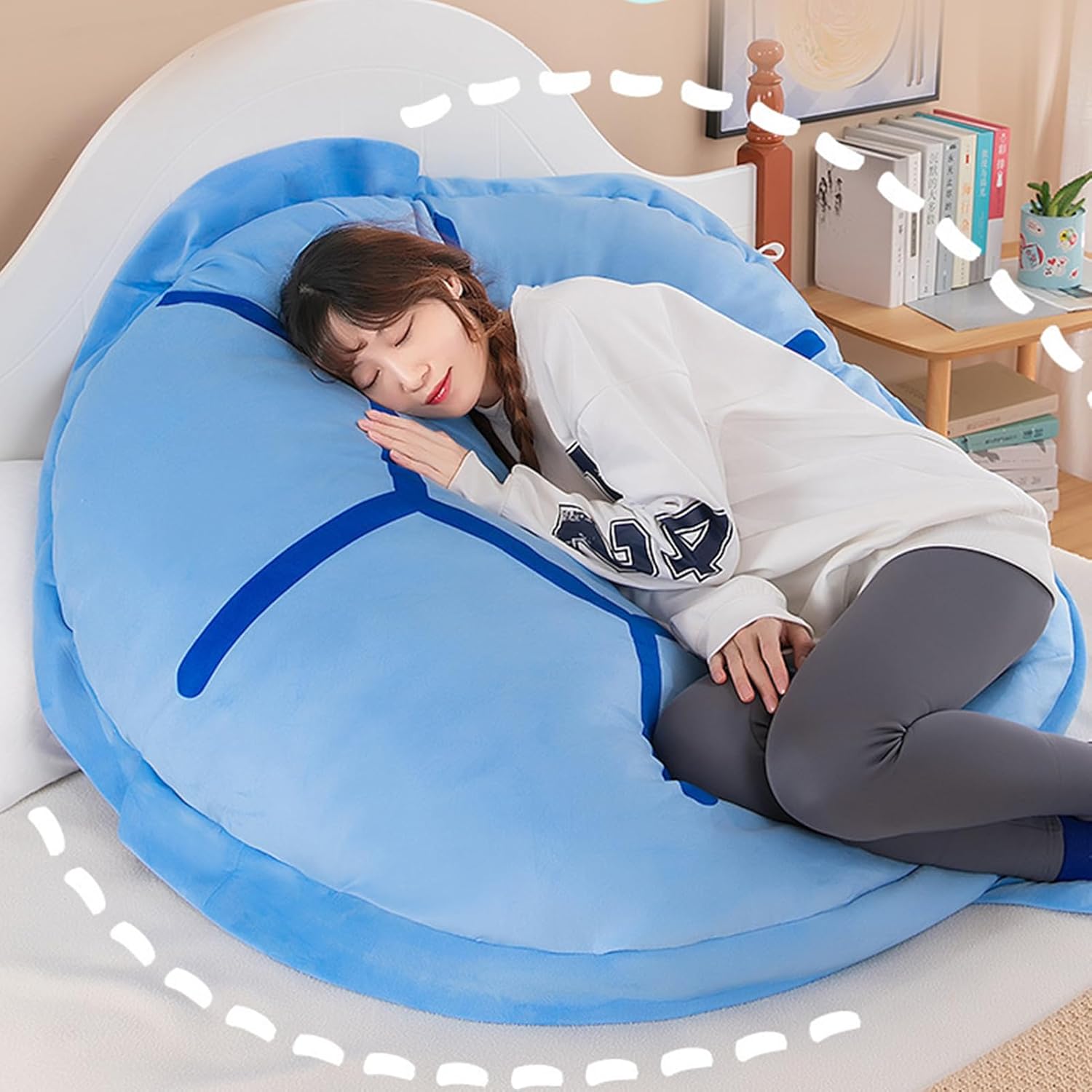 Turtle Power Shell Pillow Wearable Turtle Shell Pillow 80cm/31inch Giant Turtle Pillow Decorative Pillows Turtle Plush Cushion Funny Cosplay Plush Cushion Dress Up Cushion,Fabric Soft and Stylish