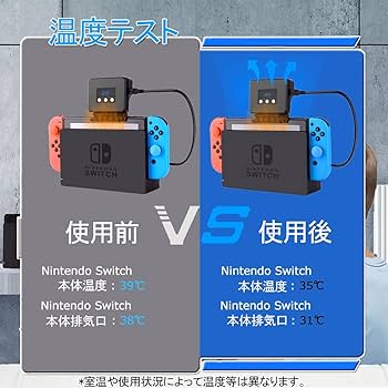 Amazon.co.jp: Switch対応 冷却ファン FOYOU 【2023