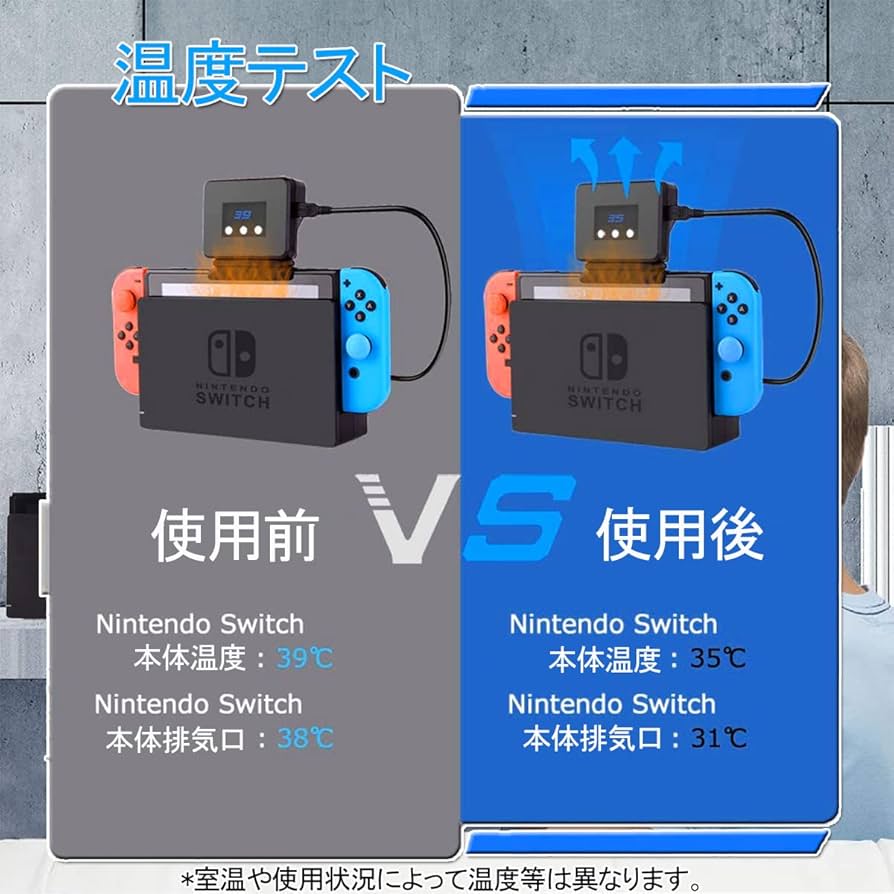 Amazon.co.jp: Switch対応 冷却ファン FOYOU 【2023