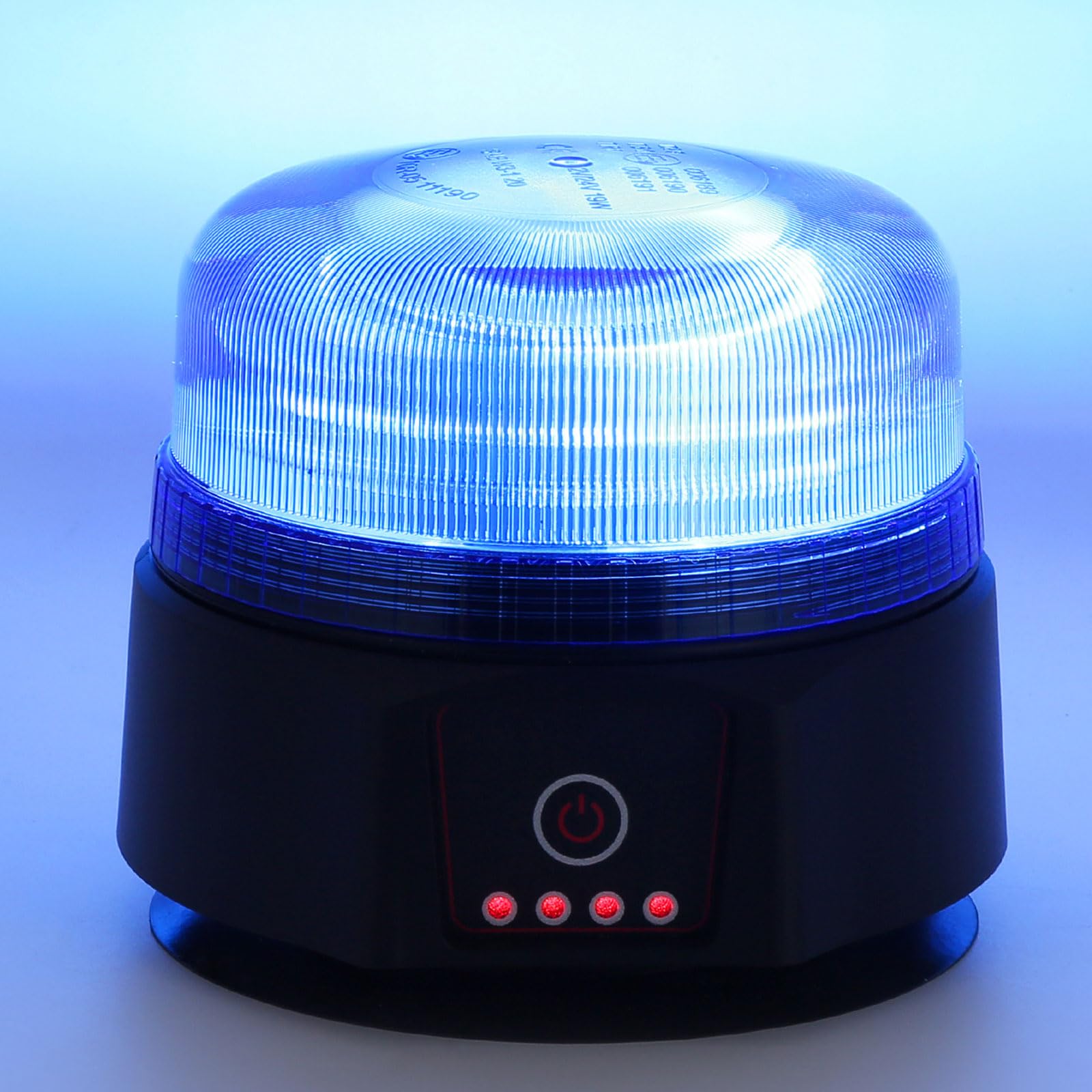 LED Luces Estroboscópica Luz Giratoria Azul Tractor con iman Inalámbrico Recargable Flashde Emergencia Homologadas