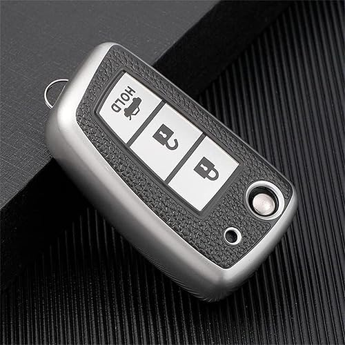 Miniatura 5 de DOUKI Leather TPU Key Case Cover, for Nissan Qashqai J11 Pulsar C13 Juke F15 X-Trail T32 Micra