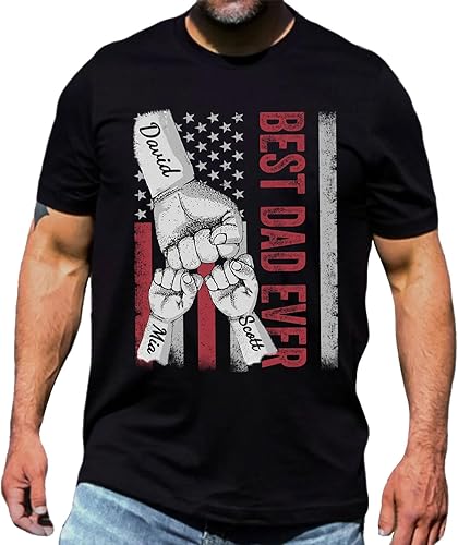 Camisas personalizadas para papá para abuelo, regalos para papá, camisa para abuelo, camisa de papá regalo para el día del padre, camisas de papá