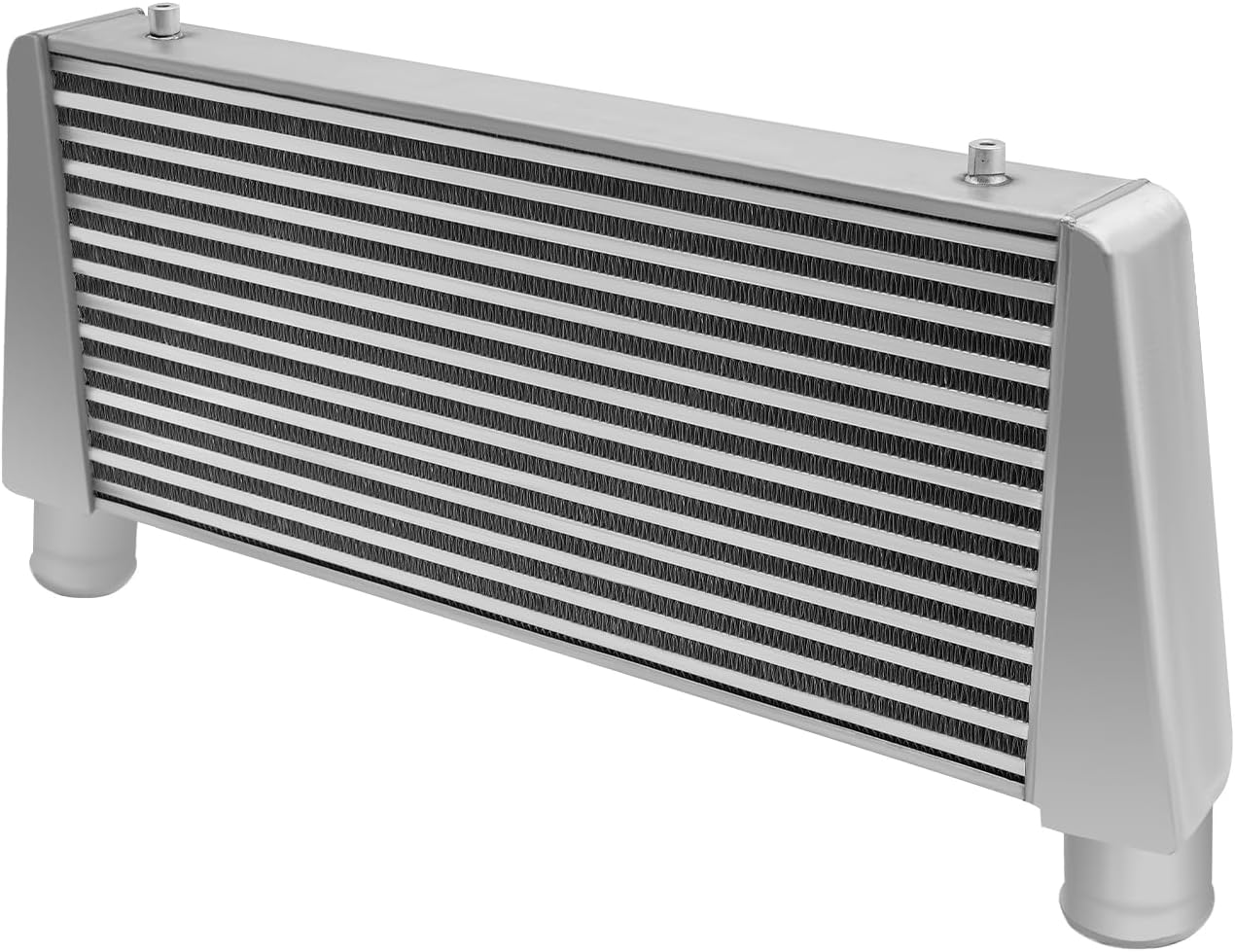 Universal Intercooler Aluminum Intercooler Front Mount 2.5" Inlet & Outlet Direct Replacement for All Cars (29x13x2.75" 2.5")