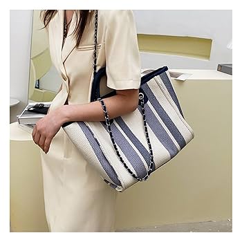 Amazon.co.jp: トートバッグ レディース ストライプ柄