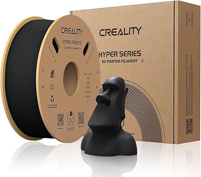 21 – Creality Hyper PLA Filament 1.75mm-Halloween Gifts, 3D Printer PLA Filament 600mm/s High-Printing Speed 1kg(2.2lbs) Design for Creality K1, …