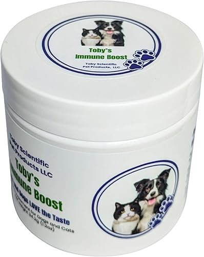 Miniatura 5 de Toby's Immune Boost - Polvo sabroso fácil de administrar para todos los perros y gatos - Metilcobalamina B12 para apoyo nervioso y antiinflamatorio