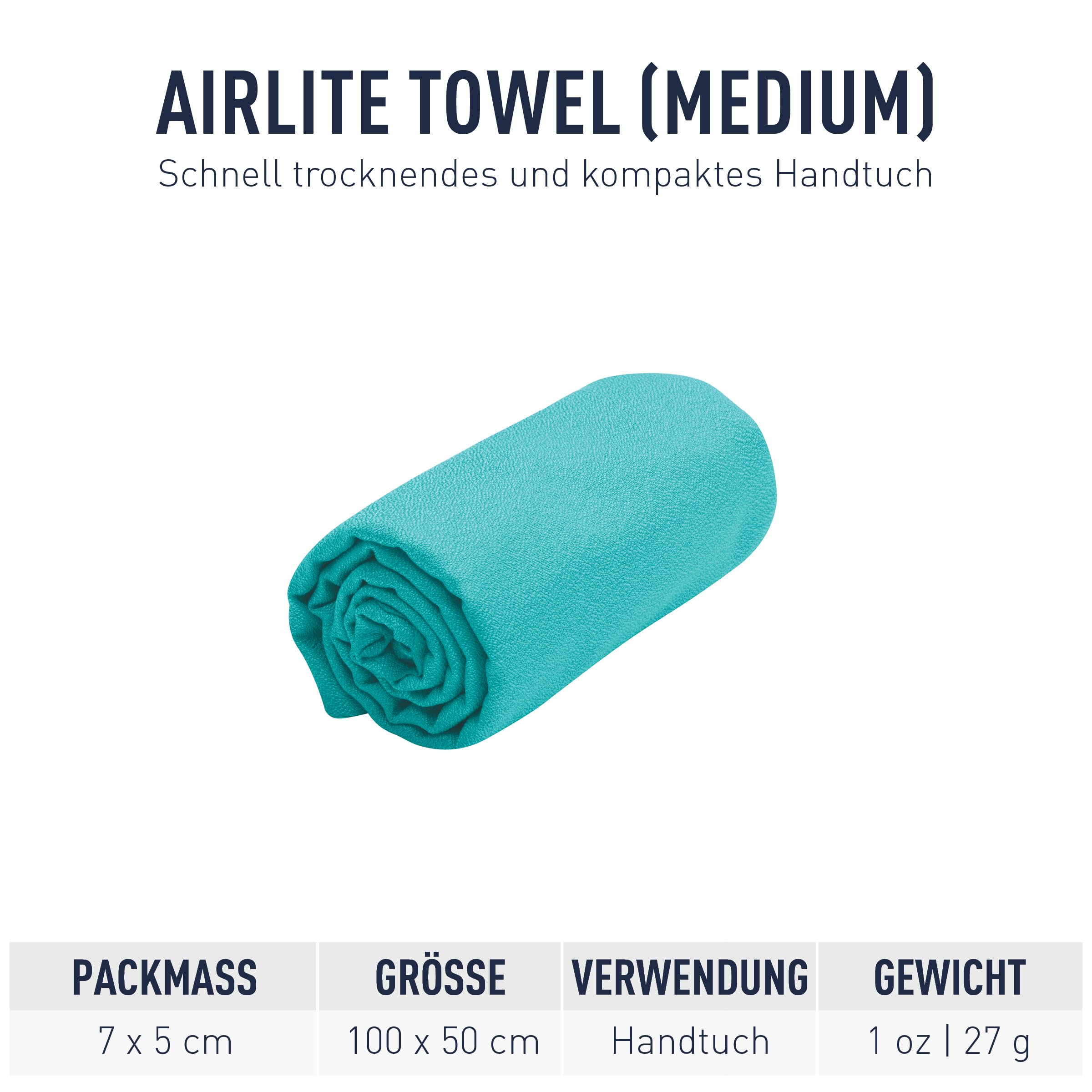 Toalla AIRLITE M azul