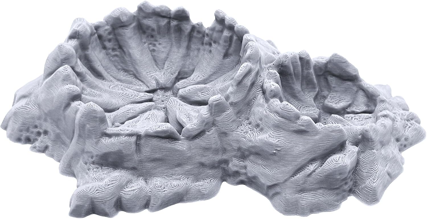 EnderToys Lunar Craters by Printable Scenery, 3D Printed Tabletop RPG Scenery and Wargame Terrain 28mm Miniatures