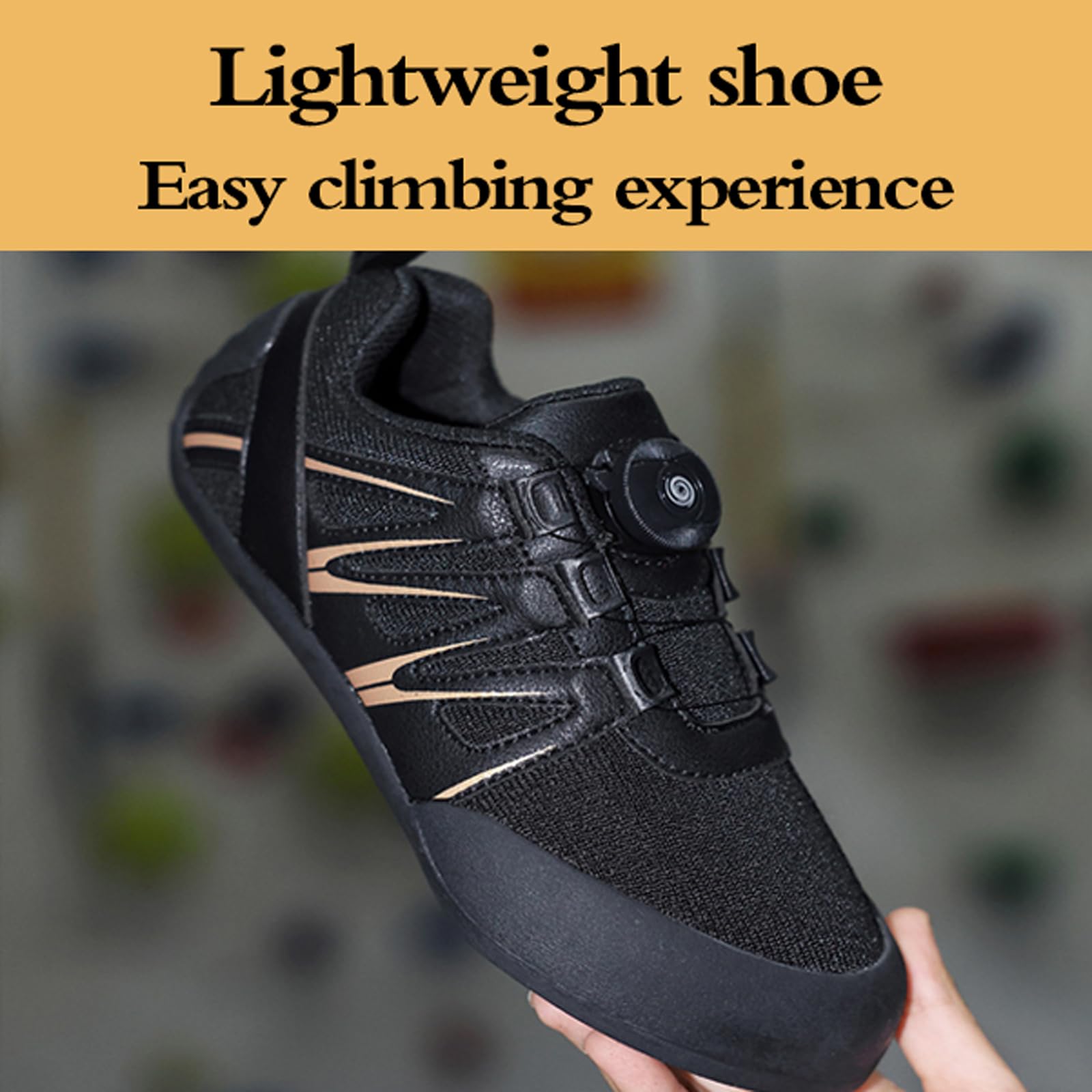 Buty gimnastyczne do boulderingu, lekkie antypoślizgowe buty do boulderingu, buty rockowe dla mężczyzn i kobiet, oddychające buty wspinaczkowe, lekkie, dla początkujących lub do długich i