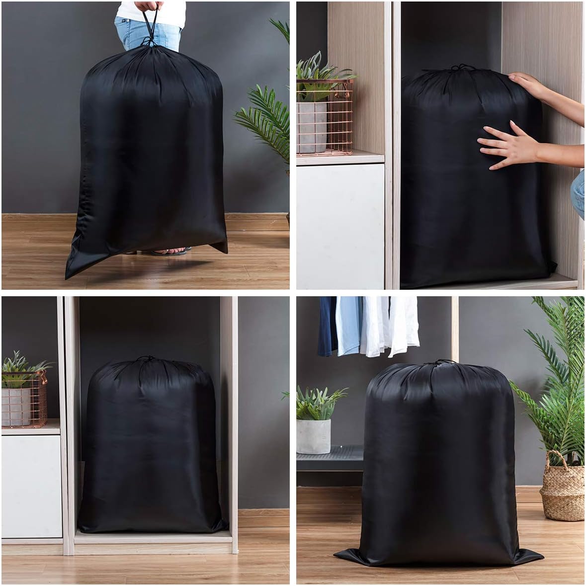 Multipose Extra Lar Laundry Bag Stora Bag